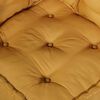 vidaXL Canap&eacute; modulaire jaune 70x70x54 tissu