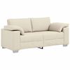 vidaXL Canap&eacute; Beige 180 x 80 x 82 cm Tissu en lin m&eacute;lang&eacute;