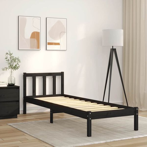 vidaXL Lattes de lit 70x200 cm bois de pin massif