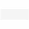 vidaXL &Eacute;tag&egrave;res murales flottantes 2 pcs blanc 60x23,5x3,8 cm MDF