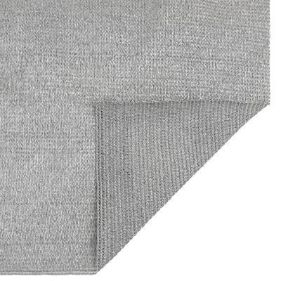 vidaXL Filet brise-vue gris clair 1,5x25 m PEHD 150 g/m²