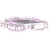 vidaXL Cadre de lit sans matelas 150x200 cm bois de pin massif