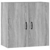 vidaXL Armoire murale Sonoma gris 60x31x60 cm Bois d'ing&eacute;nierie