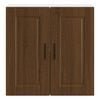 vidaXL Armoire murale de cuisine Porto ch&ecirc;ne marron bois d'ing&eacute;nierie