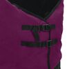 vidaXL Couverture &Eacute;quine Vert fonc&eacute; et noir 115 cm Polyester