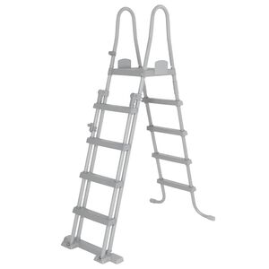 Bestway &Eacute;chelle de piscine de s&eacute;curit&eacute; &agrave; 4 marches Flowclear 132 cm