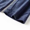 Pantalons pour enfants velours c&ocirc;tel&eacute; bleu marine 128