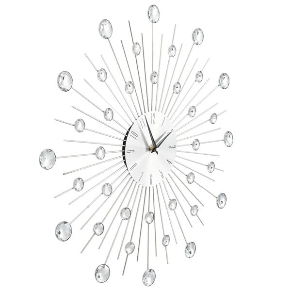 vidaXL Horloge murale avec mouvement à quartz Design moderne 50 cm