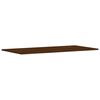 vidaXL &Eacute;tag&egrave;res murales 4pcs ch&ecirc;ne marron 100x50x1,5cm bois ing&eacute;nierie