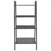 vidaXL Biblioth&egrave;que &eacute;chelle 4 niveaux M&eacute;tal Anthracite