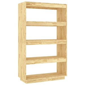 vidaXL Biblioth&egrave;que/S&eacute;parateur de pi&egrave;ce 80x35x135cm bois de pin massif