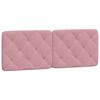 vidaXL Cadre de lit sans matelas rose 140x190 cm velours