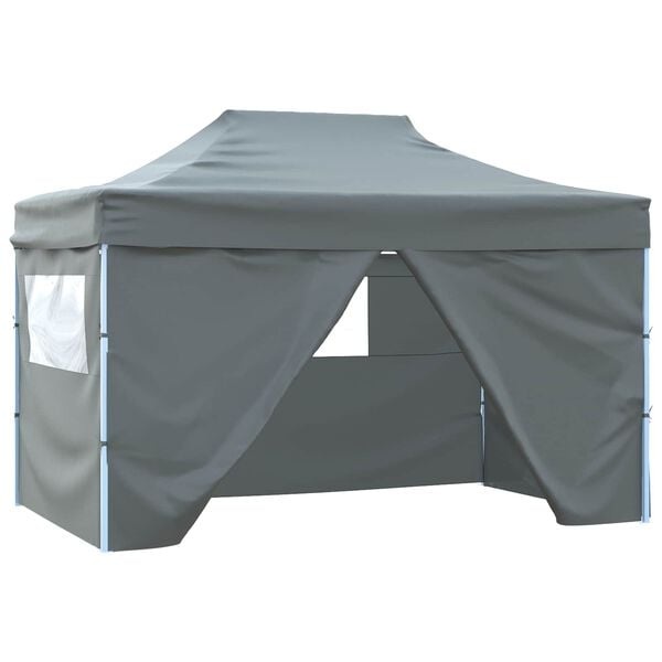 vidaXL Tente de f&ecirc;te Anthracite 291 x 431 x 315 cm Tissu Oxford
