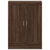 vidaXL Biblioth&egrave;que ch&ecirc;ne marron 82,5x30,5x115 cm bois d'ing&eacute;nierie