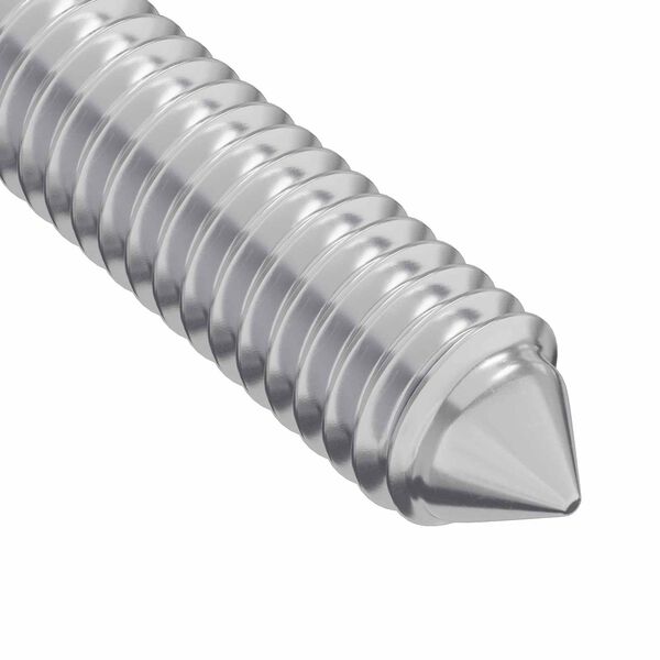 vidaXL Vis 2 pcs Argent&eacute; M6 x 85 mm Acier