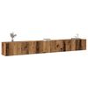 vidaXL Ensemble de meuble TV mural 3 pcs vieux bois bois d'ing&eacute;nierie