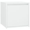 vidaXL Ensemble de meubles de couloir Blanc Bois d'ing&eacute;nierie