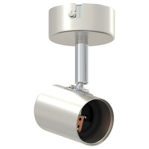 vidaXL Spot de plafond Nickel 6,5 x 6 x 11,5 cm m&eacute;tal