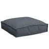 vidaXL Coussin 4 pcs Anthracite 40 x 40 x 8 cm Tissu Oxford