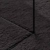 vidaXL Tapis de surface HUARTE Noir 100 x 200 cm Polyester