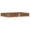 vidaXL Jardini&egrave;re marron 150x100 cm bois massif de pin