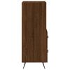 vidaXL Buffet Ch&ecirc;ne marron 34,5x34x90 cm Bois d'ing&eacute;nierie