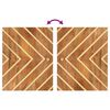 vidaXL Ensemble d'armoires de bain 5 pcs marron noir bois de manguier