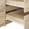 vidaXL Glissi&egrave;re de tiroir 12 pcs Blanc 400 mm Acier