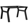 vidaXL Pieds de table basse cadre en Y 70x60x43 cm acier