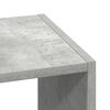 vidaXL Biblioth&egrave;ques 2 pcs empilable gris b&eacute;ton bois d'ing&eacute;nierie