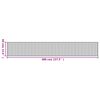 vidaXL Tapis rectangulaire marron 60x400 cm bambou