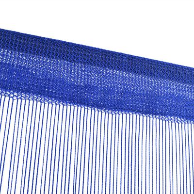 vidaXL Rideau en fils 2 pcs 140 x 250 cm Bleu