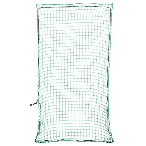 vidaXL Filet pour remorque avec corde élastique vert 6x3 m PP