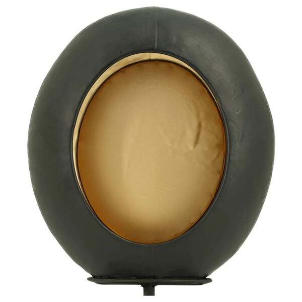 Lesli Living Bougeoir ovale sur pied 21x9x32,5 cm
