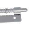 vidaXL Serrure 12 pcs Argent&eacute; 46 x 17 x 1,2 mm Acier