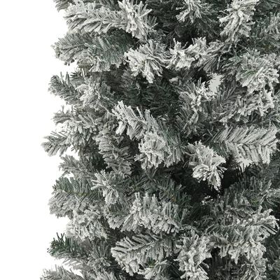 vidaXL Arche de sapin de Noël à flocons de neige 270 cm