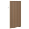 vidaXL Store enrouleur avec des rideaux Marron 110 x 220 cm Bambou