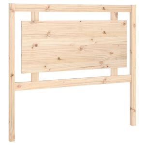 vidaXL T&ecirc;te de lit 105,5x4x100 cm Bois massif de pin
