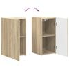 vidaXL Ensemble meuble TV 6 pcs Ch&ecirc;ne Sonoma Bois d'ing&eacute;nierie