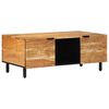 vidaXL Table basse Marron 100 x 54 x 40 cm Bois d'acacia massif