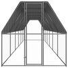 vidaXL Poulailler 2x12x2 m acier galvanis&eacute;