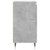 vidaXL Buffet gris b&eacute;ton 40x35x70 cm bois d'ing&eacute;nierie