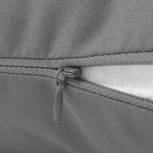 vidaXL Oreiller d'ext&eacute;rieur lot de 4 60 x 40 cm Gris