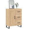 vidaXL Buffet ch&ecirc;ne sonoma 69,5x34x90 cm bois d'ing&eacute;nierie