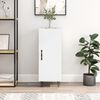 vidaXL Buffet blanc 34,5x34x90 cm bois d'ing&eacute;nierie