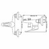 EISL Mitigeur de bain SPEED blanc
