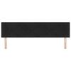 vidaXL T&ecirc;te de lit avec t&ecirc;te de lit Noir 180 cm Cuir synth&eacute;tique