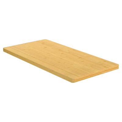 vidaXL Dessus de table 50x100x2,5 cm bambou