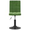 vidaXL Tabouret de bar Vert fonc&eacute; Velours