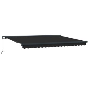 vidaXL Auvent r&eacute;tractable Anthracite et gris 400 &times; 300 cm